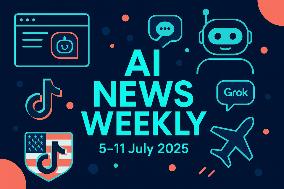Top 10 AI News Items (5 July – 11 July 2025)